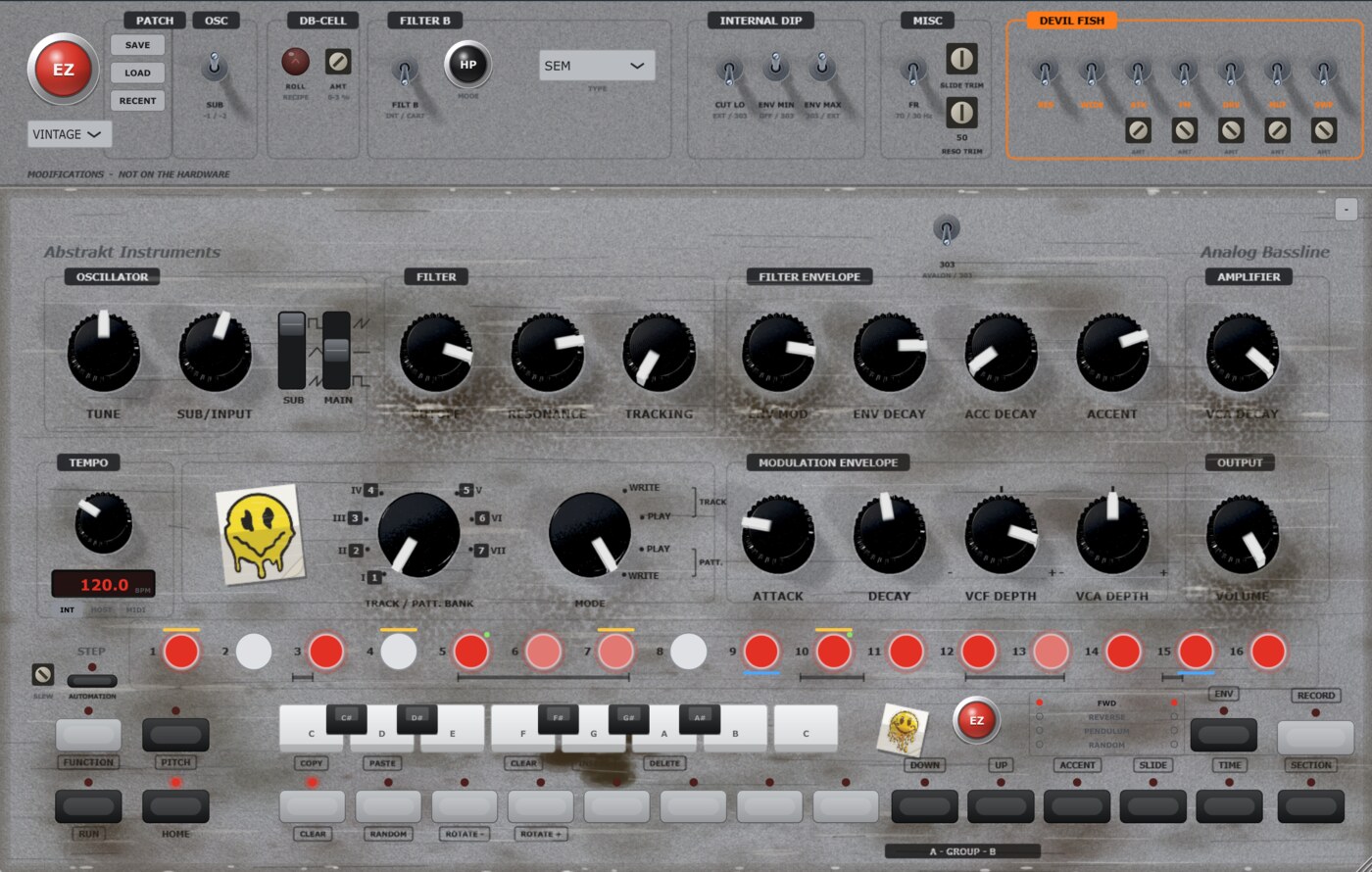 AVALON — vintage skin, extended panel with mod section